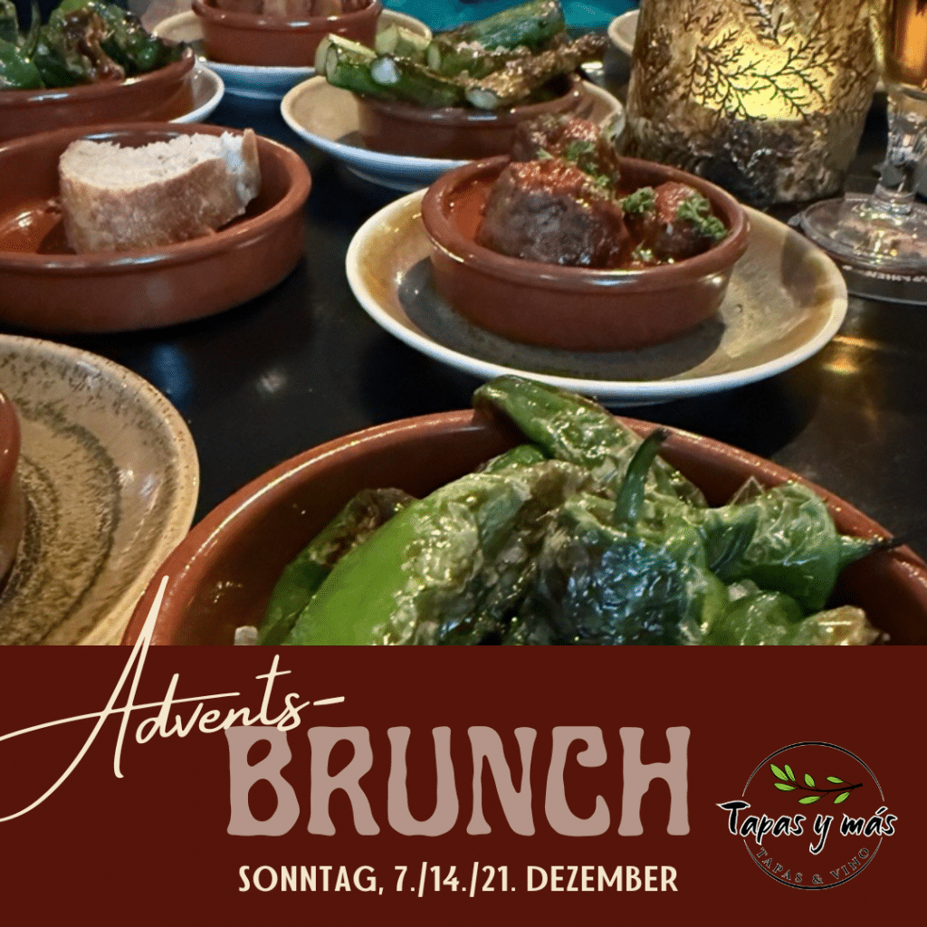 Adventsbrunch im Tapas y más 7., 14., 21.12.2025