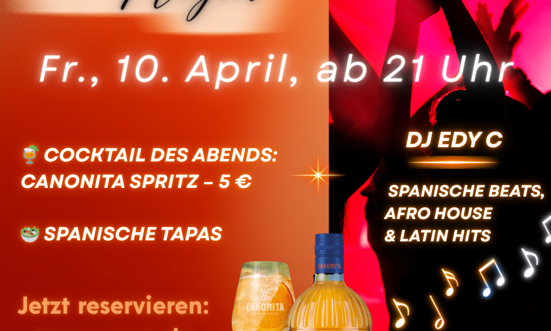 Canonita Night im Tapas y más Lüdenscheid am 10.4.2026