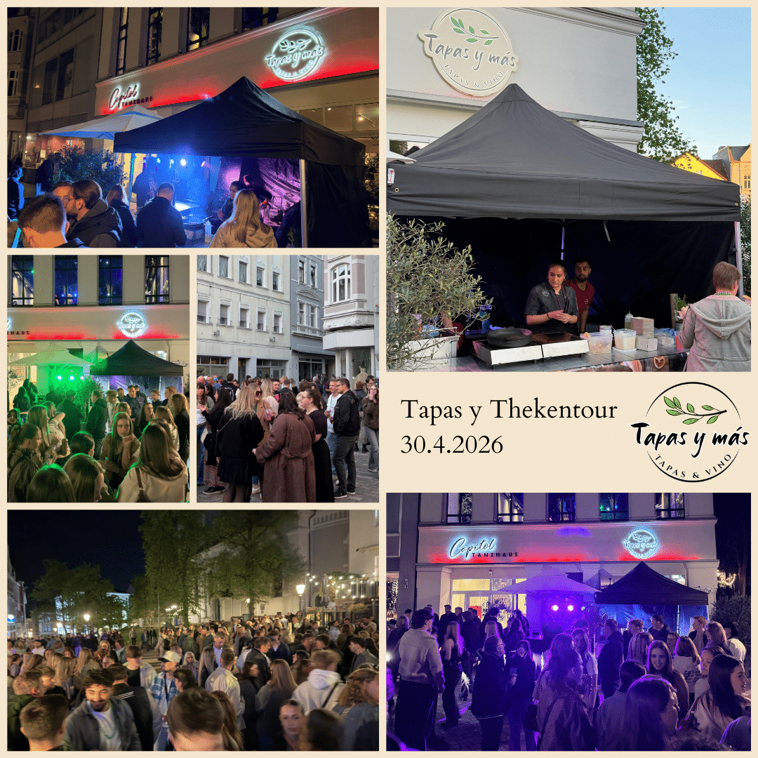 Tapas y más bei der Thekentour, 30.4.26, Lüdenscheid