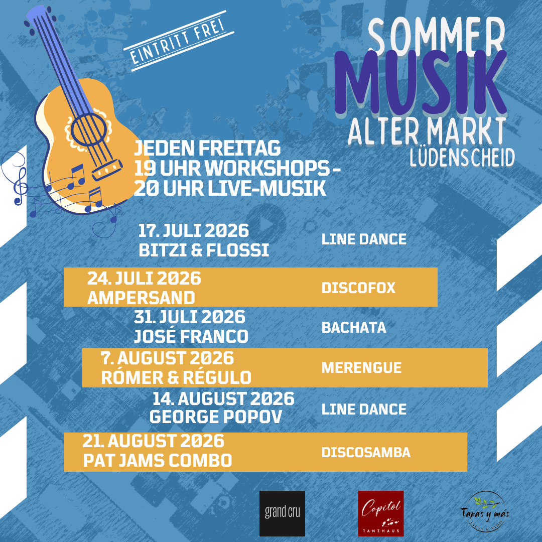 Sommermusik auf dem Alten Markt 2026