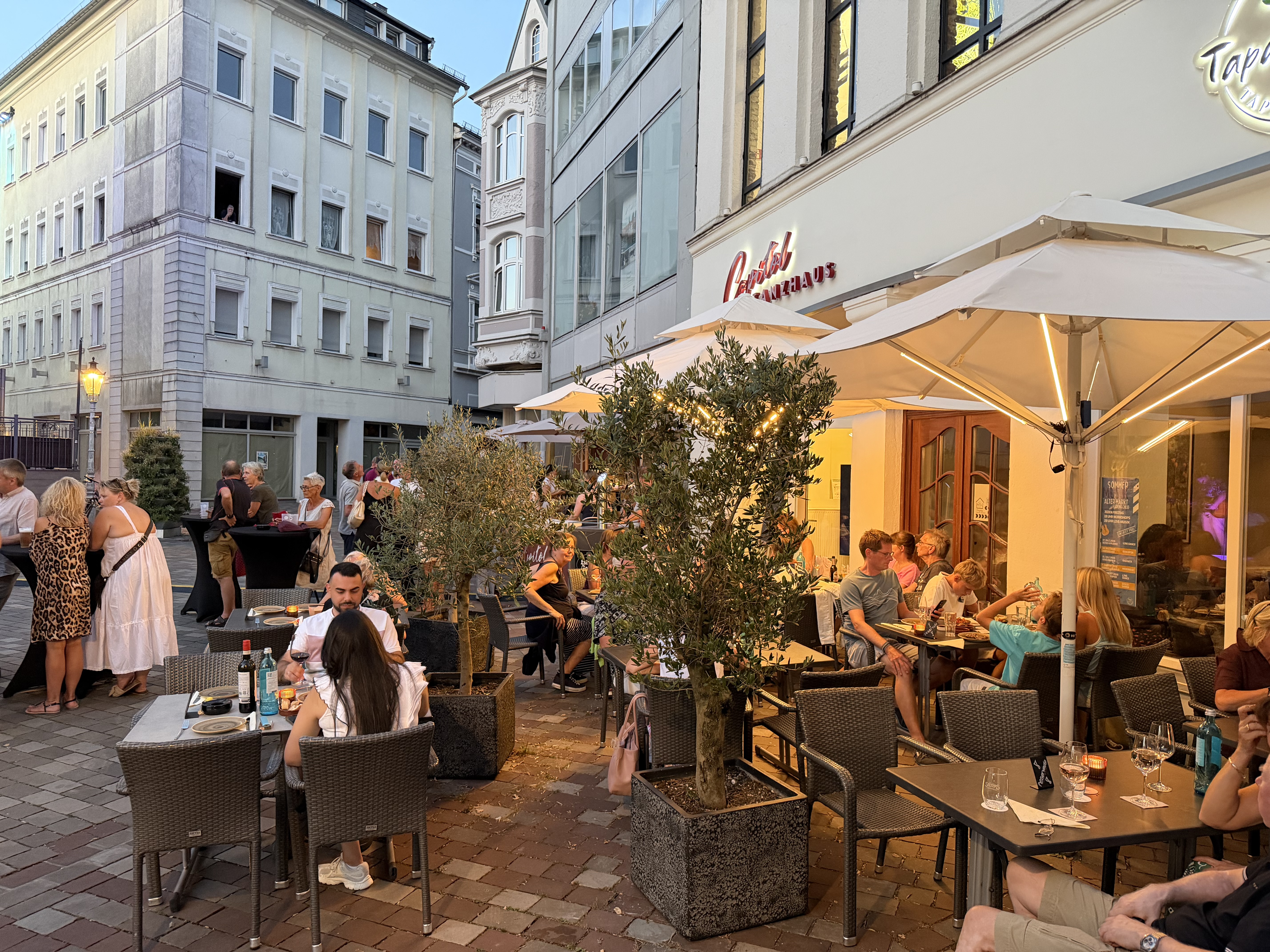 Sommermusik-Abend vor dem Tapas y más in Lüdenscheid