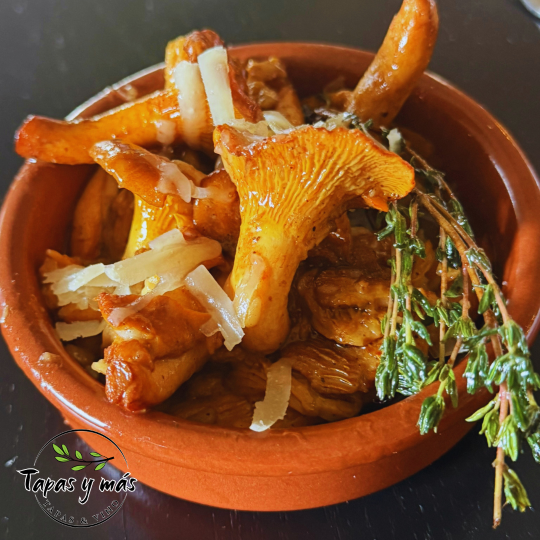 REBOZUELOS FRITOS CON MANCHEGO